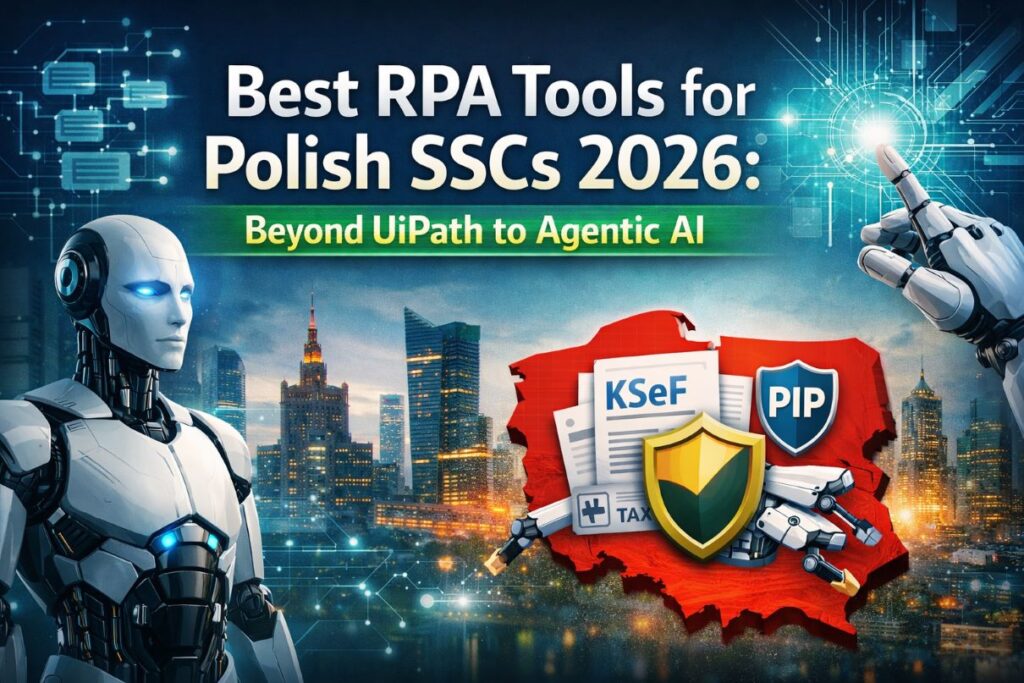 “2026 RPA landscape in Polish shared service centers comparing UiPath, Microsoft Power Automate, and Automation Anywhere across governance, cost, and compliance”