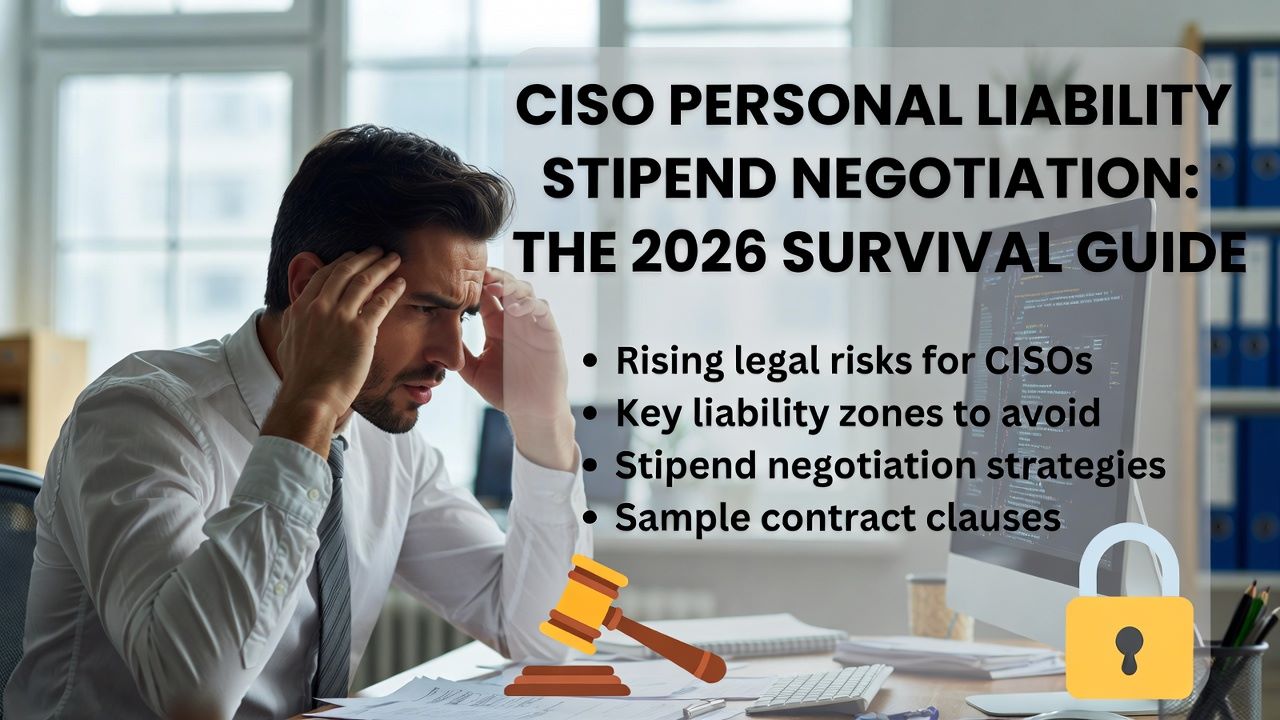 Senior CISO in a European office, representing personal accountability and leadership responsibility under the NIS2 directive in 2026.